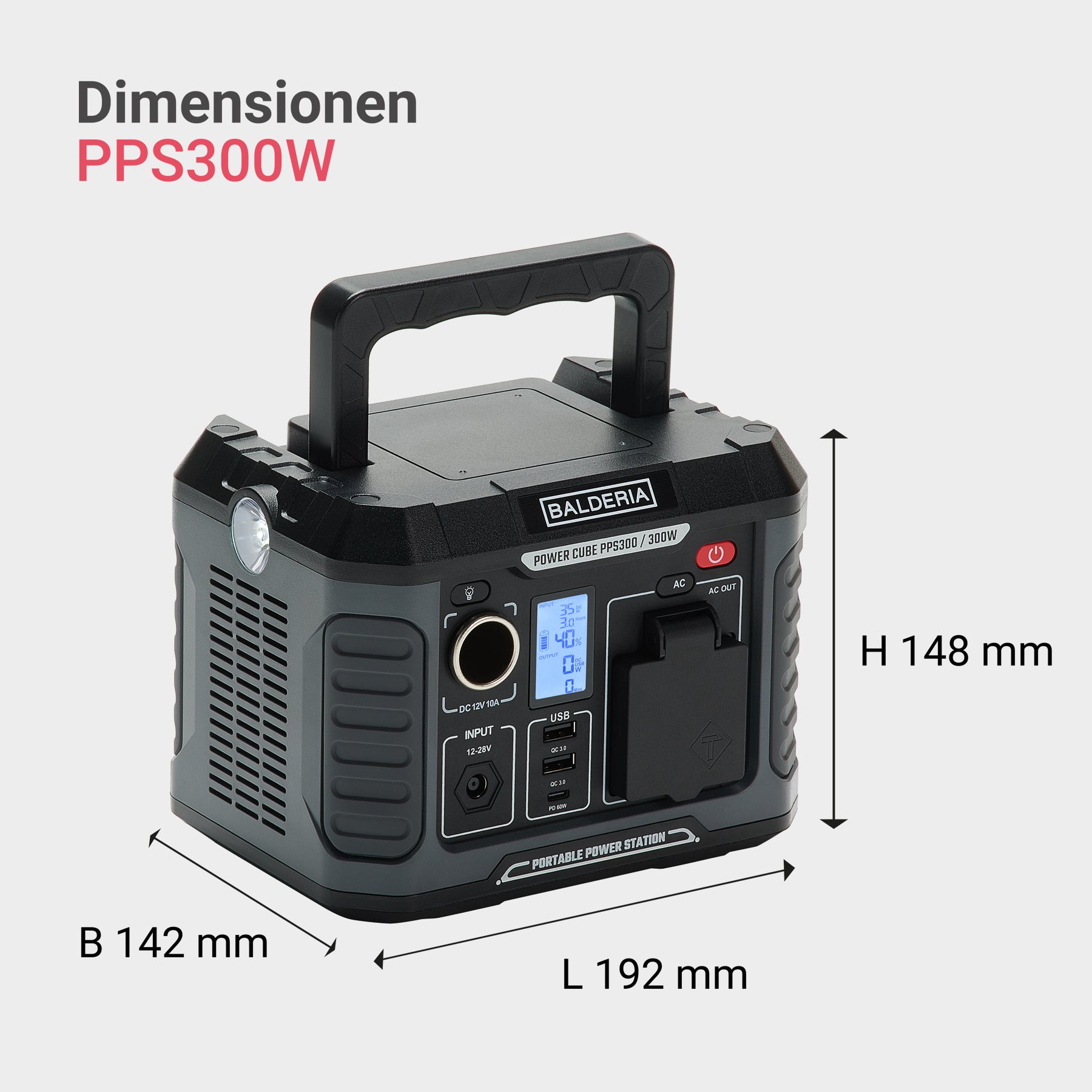 Ensemble d'alimentation Balderia PPS300-SP60