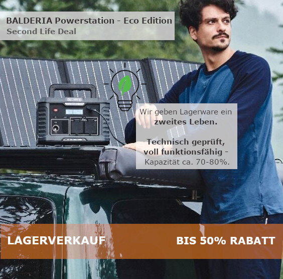 BALDERIA LAGERVERKAUF