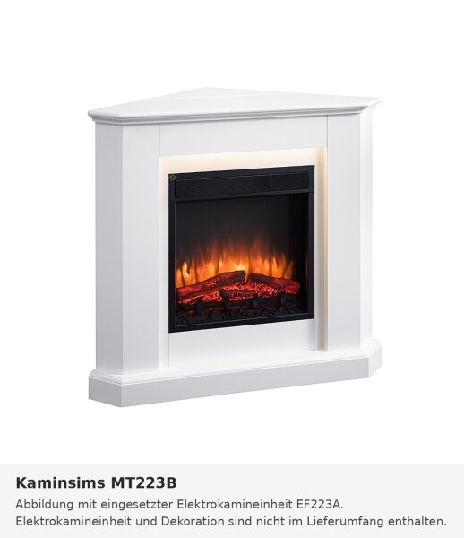 Fireplace mantel MT223B (compatible with EF223A)