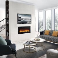 Elektrokamin BALDERIA Fiamma 40 - Einbaukamin - schwarz