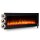 Elektrokamin BALDERIA Fiamma 68 - Einbaukamin, Heizung 2000W - Schwarz
