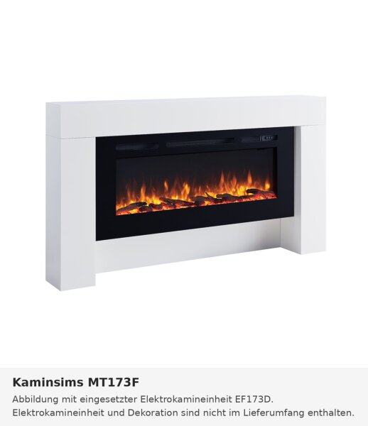 Fireplace mantel MT173F (compatible with EF173D)