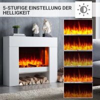 Elektrokamin BALDERIA Naran - Standkamin - Weiss