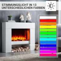Elektrokamin BALDERIA Naran - Standkamin - Weiss