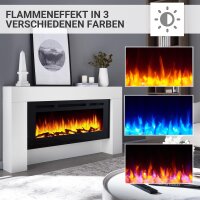 Elektrokamin BALDERIA Zeus - Standkamin - Weiss