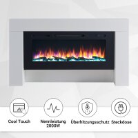 BALDERIA Zeus (weiss) | Elektro-Standkamin