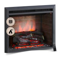 Elektrokamin BALDERIA Calida 23 - Einbaukamin - Schwarz