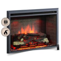 Elektrokamin BALDERIA Calida 30 - Einbaukamin - Schwarz