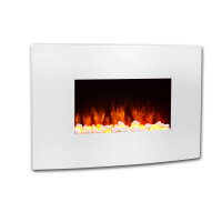 Elektrokamin BALDERIA Enjo - Wandkamin, Heizung 2000 W -...
