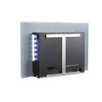 Elektro-Wandkamin BALDERIA Enjo – Heizung bis 2000 W, 3D-Flammeneffekt, weiss