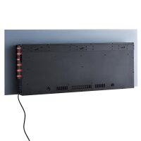 Elektrokamin BALDERIA Yoash - Wandkamin, Heizung 2000 W - Weiß