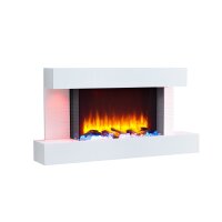 Elektrokamin BALDERIA Aieda - Standkamin, Heizung 2000 W...
