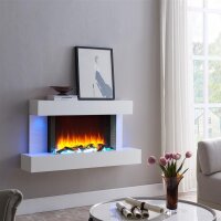 Elektrokamin BALDERIA Aieda - Standkamin, Heizung 2000 W...
