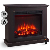 BALDERIA Phanos (dunkle Eiche) | Elektro-Standkamin