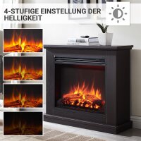 BALDERIA Phanos (dunkle Eiche) | Elektro-Standkamin