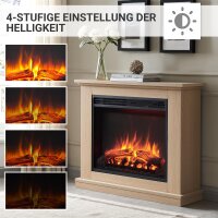 BALDERIA Phanos (helle Eiche) | Elektro-Standkamin