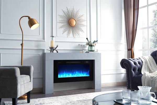 BALDERIA Herkules (betonoptik) | Elektro-Standkamin