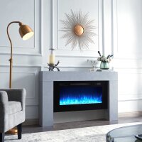 BALDERIA Herkules (betonoptik) | Elektro-Standkamin