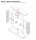 Oberes Forntpanel B zu Kaminsims MT376B-W weiss