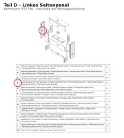 Linkes Seitenpanel D zu Kaminsims MT279A neue Version