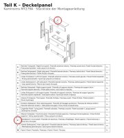 Deckelpanel K zu Kaminsims MT279A neue Version