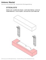 Unterer Mantel zu Kaminsims MT279C-CG betonoptik