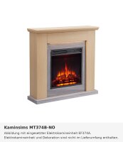 Kaminsims MT374B-NO helle Eiche (kombinierbar mit EF374A)