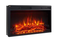 Elektrokamin BALDERIA Typhon - Standkamin, Heizung 2000 W - Hellbraun