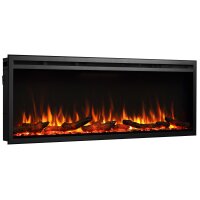 Elektrokamin BALDERIA Atalanta 50 - Einbaukamin - Schwarz