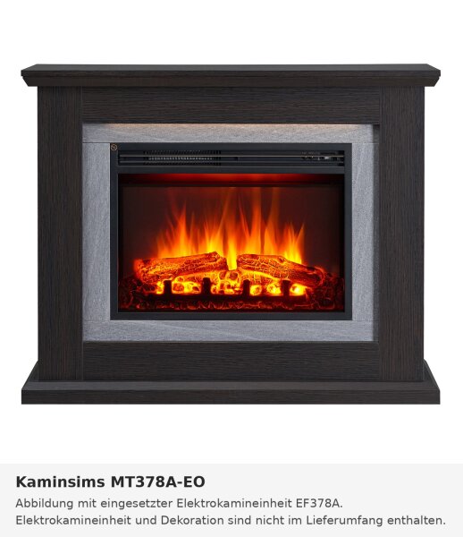 Kaminsims MT378A dunkle Eiche (kombinierbar mit EF378A)