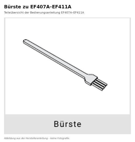 Buerste zu EF407-411A