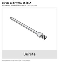 Brush for EF407-411A
