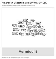 Mineralien Dekosteine zu EF407-411A