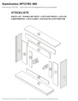 Fireplace mantel MT378C-NO