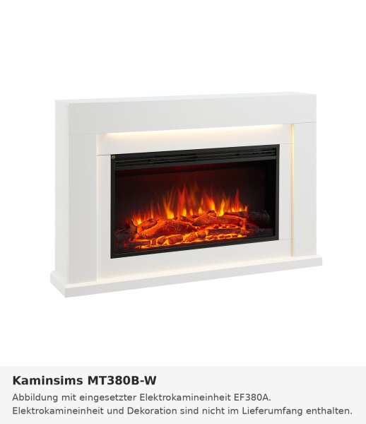 Kaminsims MT380B-W