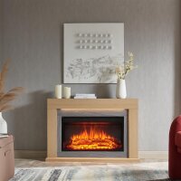 BALDERIA Xenia electric fireplace - freestanding...