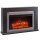BALDERIA Xerxes electric fireplace - freestanding fireplace, 2000 W heating - dark oak