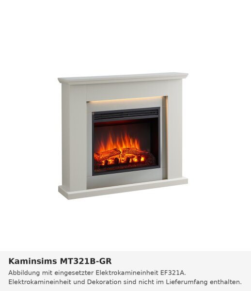 Fireplace mantel MT321B-GR