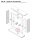 Unteres Frontpanel D zu Kaminsims MT321B-GR grau