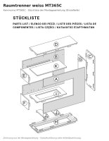 Raumtrenner weiss MT365C