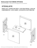 Wooden base 510 white MT365A