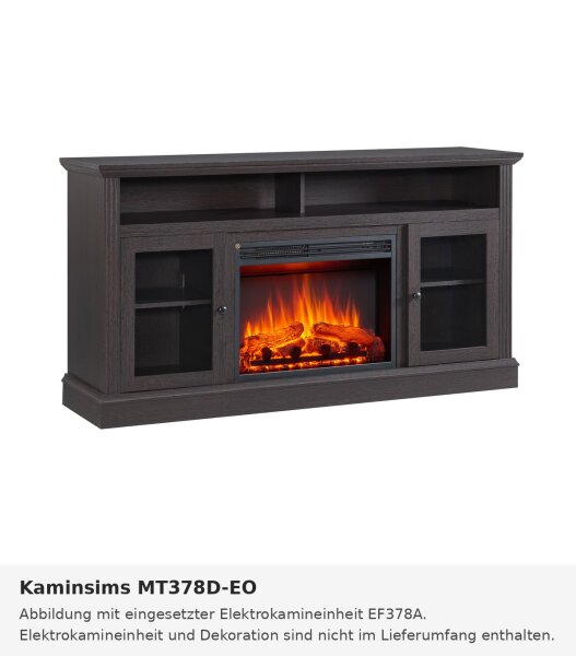 Fireplace mantel MT378D-EO dark oak