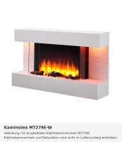 Kaminsims MT279E-W weiss (kombinierbar mit EF279A)