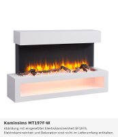 Kaminsims MT197F-W weiss (kombinierbar mit EF197A)