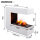BALDERIA Cassiopeia electric fireplace - room divider, LED water vapor - white