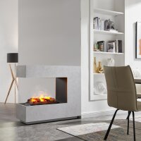 BALDERIA Cassiopeia - Elektrokamin 360 Grad Flammennebel...