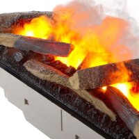 Elektrokamin BALDERIA Ikarus - Standsäule -  Weiß, hoch