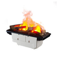 Elektrokamin BALDERIA Ikarus - Standsäule -  Weiß, hoch