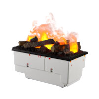 Elektrokamin BALDERIA Ikaros - Standkamin-Säule - Betonoptik