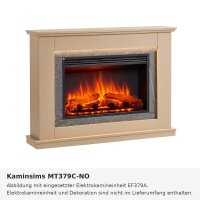 Fireplace mantel MT379C-NO light oak